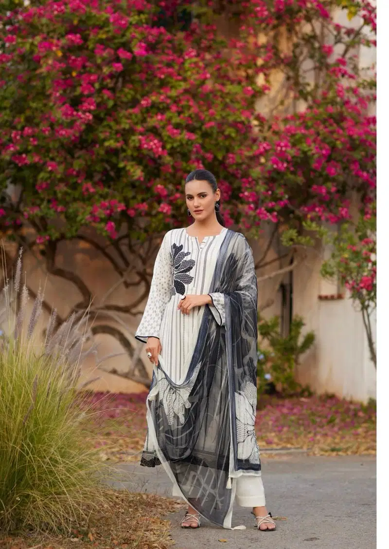 Sadhana Iliana 11416 To 11421 Jam Cotton Digital Printed Dress Material